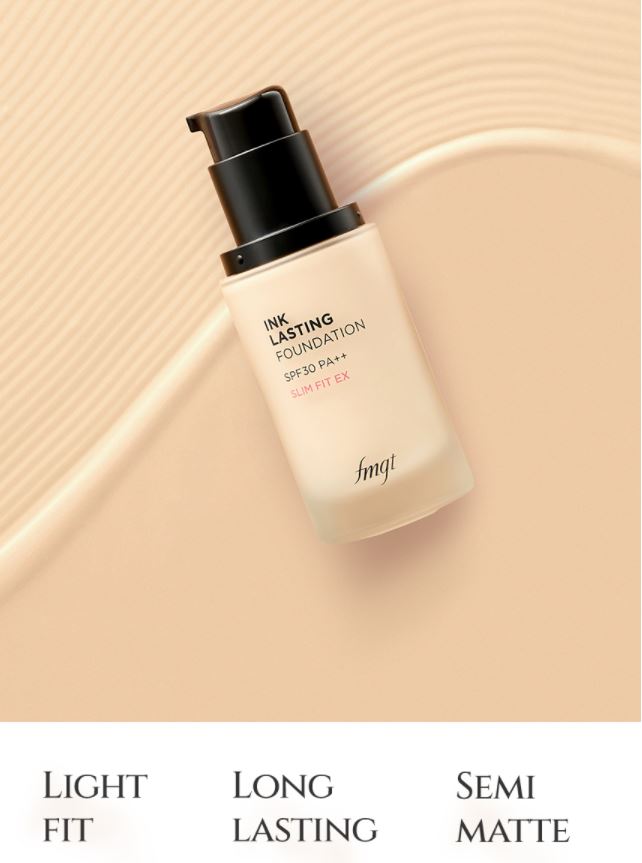 THE FACE SHOP fmgt Ink Lasting Foundation Slim Fit EX SPF30 PA++ 30ml.