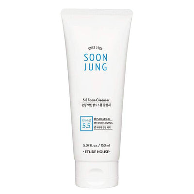 ETUDE HOUSE Soon Jung Ph 5.5 Foam Cleanser 150ml Korean skincare Kbeauty Cosmetics