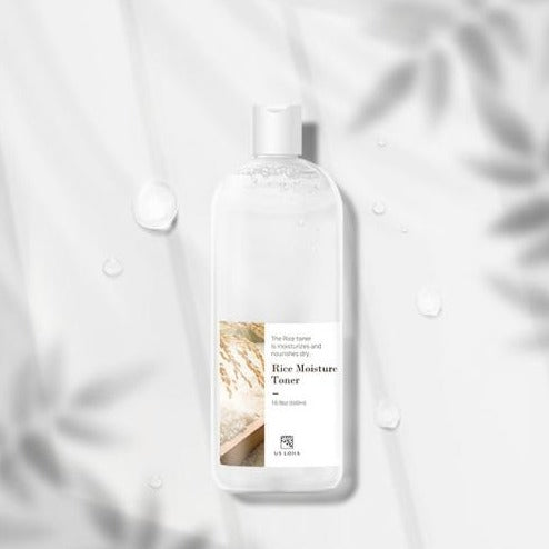 US LOHA Rice Moisture Toner 500ml Korean skincare Kbeauty Cosmetic