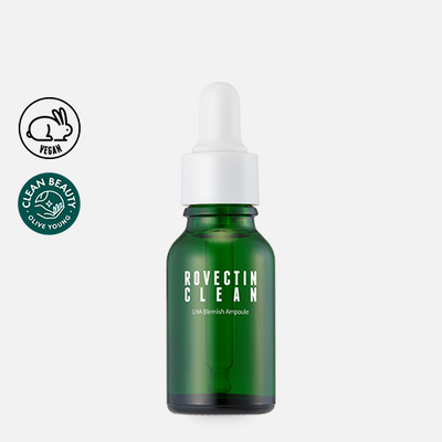 ROVECTIN Clean LHA Blemish Ampoule 15ml Korean skincare Kbeauty Cosmetics