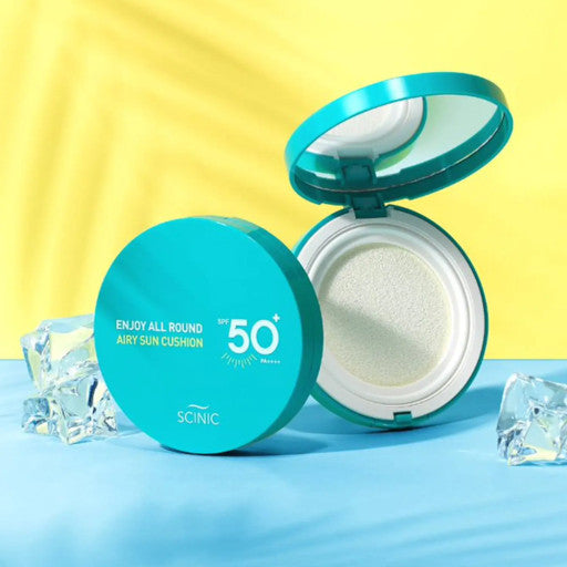 SCINIC Enjoy All Round Airy Sun Cushion EX 25g.