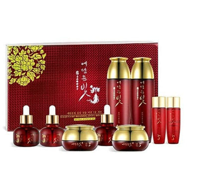 YE DAM YUN BIT RED GINSENG JIN YUL Skincare 7 pcs Set.