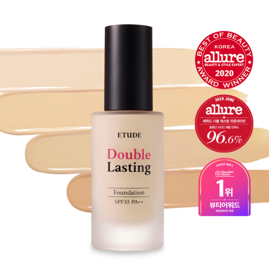 ETUDE HOUSE Double Lasting Foundation SPF35/PA++ Korean skincare Kbeauty Cosmetics