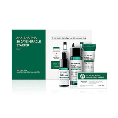Some By Mi AHA BHA PHA 30 Days Miracle Starter Kit Korean skincare Kbeauty Cosmetics