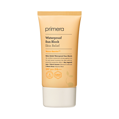 PRIMERA Skin Relief Waterproof Sun Block SPF50+ PA+++ 70ml.