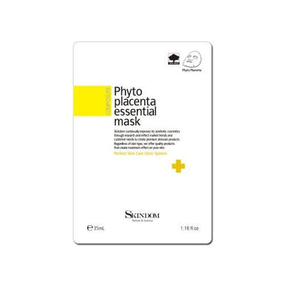 SKINDOM Pyto Placenta Essential Mask 35ml *10ea.