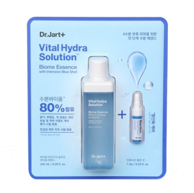 Dr.Jart, Dr.Jart+ Vital Hydra Solution Biome Essence 245ml + זריקת אמפולה אינטנסיבית 7 מ"ל, תמצית, אמפולה, הידרציה