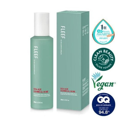 FLF cica אלוורה מרגיעה הכל באחד 200ml קוריאני טיפוח העור Kbeauty קוסמטי