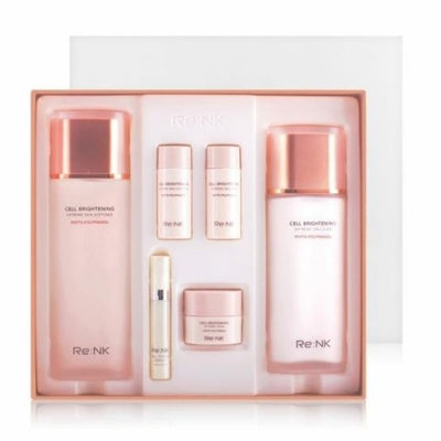 Re:NK Cell Brightening Extreme 2set is Skin to give moist soft glowing skin.