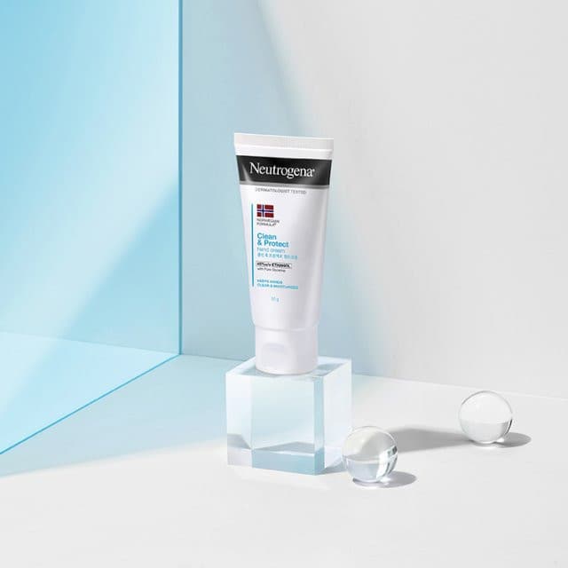 NEUTROGENA Clean & Protect Hand Cream 50g 4ea Set.