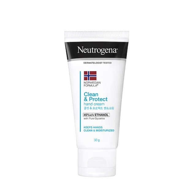 NEUTROGENA Clean & Protect Hand Cream 50g 4ea Set.