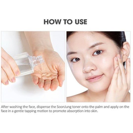 ETUDE HOUSE Soon Jung pH 5.5 Relief Toner 180ml.