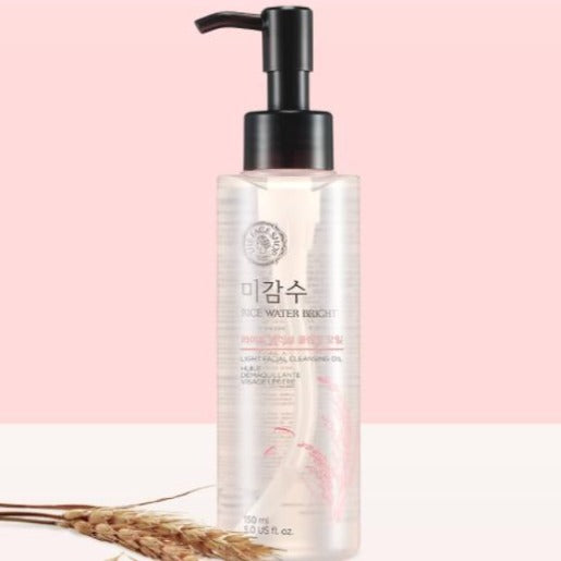THE FACE SHOP Rice Water Bright Light Cleansing Oil 150ml Korean skincare Kbeauty Cosmetics
