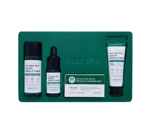 Some By Mi AHA BHA PHA 30 Days Miracle Starter Kit Korean skincare Kbeauty Cosmetics