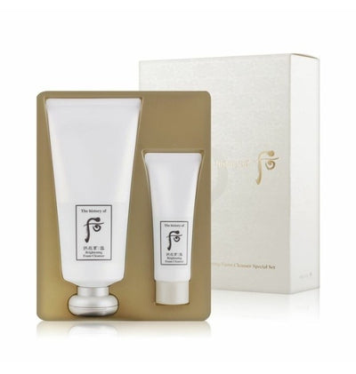 THE HISTORY OF WHOO Gongjinhyang Seol Cleansing Foam Set.