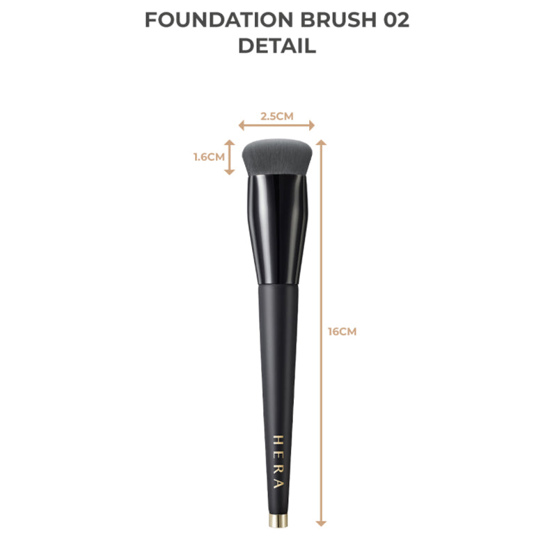HERA FOUNDATION BRUSH 02 MATTE 1ea.