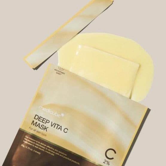 MEDICUBE Deep Vita C Mask Korean skincare Kbeauty Cosmetics