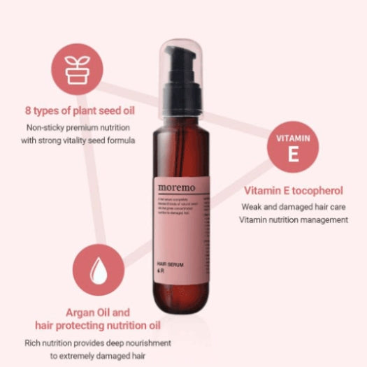 MOREMO Hair Serum R 120ml Korean haircare Kbeauty Cosmetics