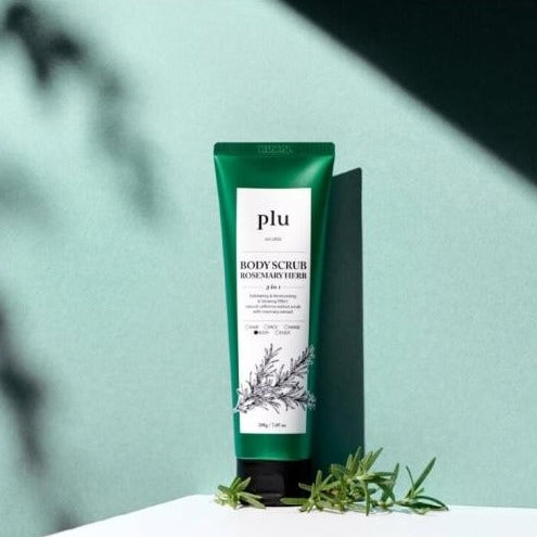 Plu Body Scrub Rosemary Herb 200g Korean skincare Kbeauty Cosmetics