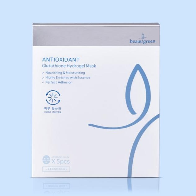 BEAUUGREEN Glutathione Hydrogel Mask 1ea Korean skincare Kbeauty Cosmetic