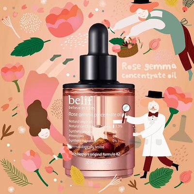 BELIF Rose Gemma Concentrate Oil 30ml.