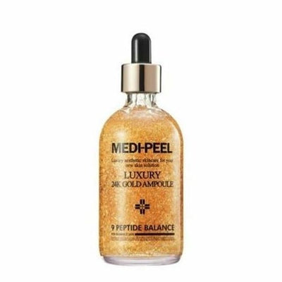 Medi-peel יוקרתי 24K זהב אמפולה איזון טיפוח העור 100ml קוריאני טיפוח העור Kbeauty קוסמטיקה