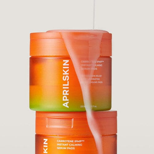 APRILSKIN Carrotene IPMP Instant Calming Serum Pads 220ml / 80ea.