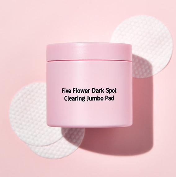 MILK TOUCH Five Flower Dark Spot Clearing Jumbo Pad 60ea 130ml Korean skincare Kbeauty Cosmetic