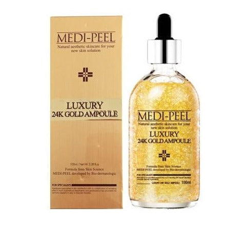 MEDI PEEL Luxury 24K Gold Ampoule Skin Care Balance 100ml.