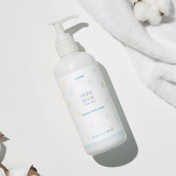 ETUDE HOUSE Petit Bijou Cotton Snow Moisture Body Lotion 300ml.