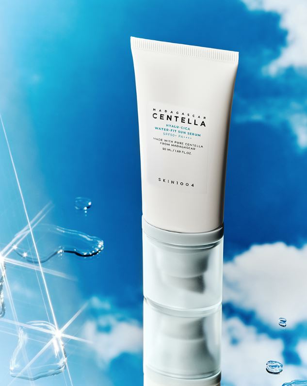 SKIN1004 Madagascar Centella Hyalu-Cica Water Fit Sun Serum SPF50+ PA++++ 50ml.