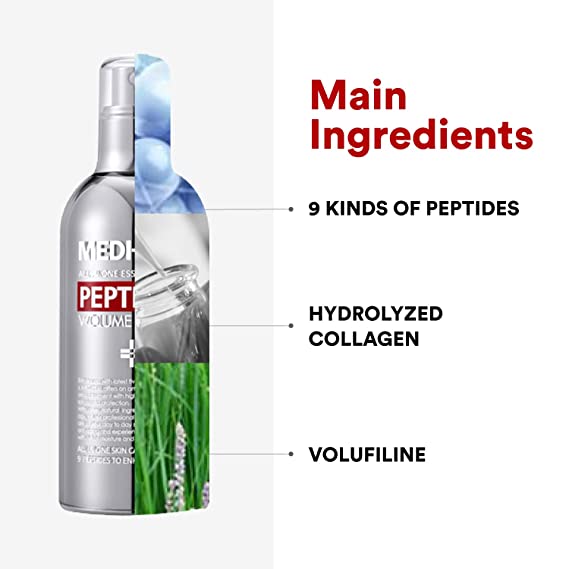 MEDI PEEL Peptide 9 Volume Essence All in One Bubble Essence 100ml.
