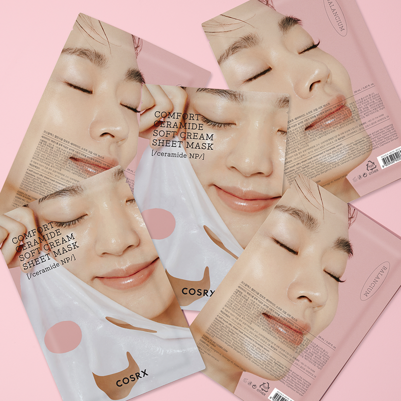COSRX Balancium Comfort Ceramide Soft Cream Sheet Mask 26ml *5ea.