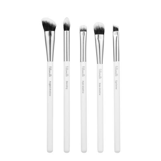 Angled shadow brush, Base shadow brush, Point shadow brush, Blending shadow brush, Eye brow brush