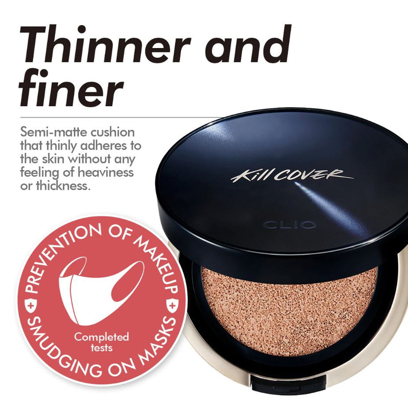 CLIO Kill Cover Founwear Cushion All New Set (+Refill).