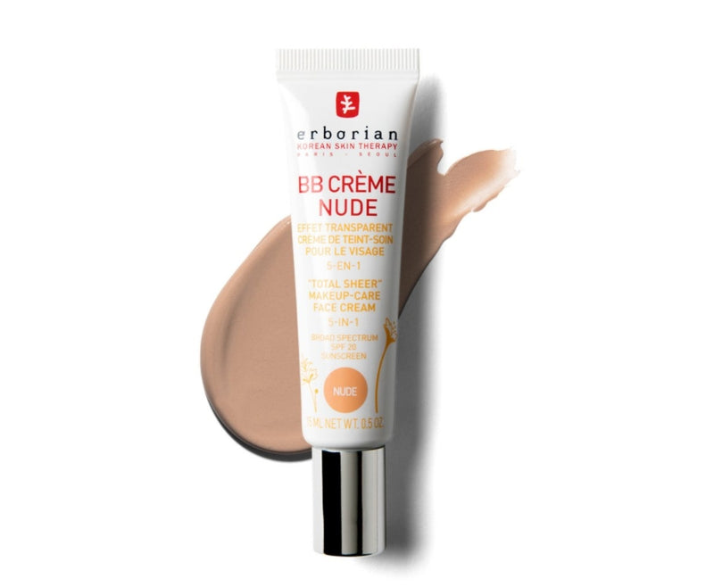 Creamy texture, Soft, Total sheer, Makeup care face cream, Enriched with Korean formula