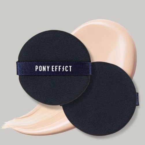 אפקט פוני פחזנית בצק חלקה 2pcs קוריאנית Kbeauty קוסמטית