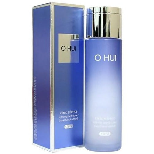 OHUI Clinic Science Refining Medi Toner Turns dull and dark skin into dewy and bright skin.
