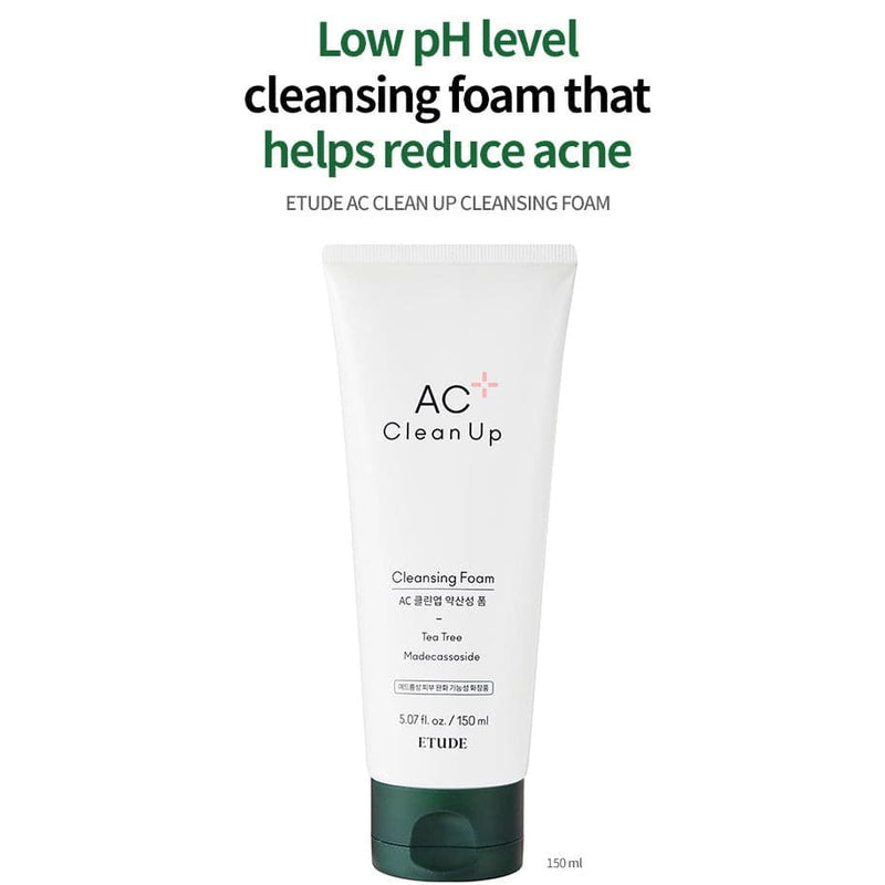 ETUDE HOUSE AC Clean Up Cleansing Foam 150ml.