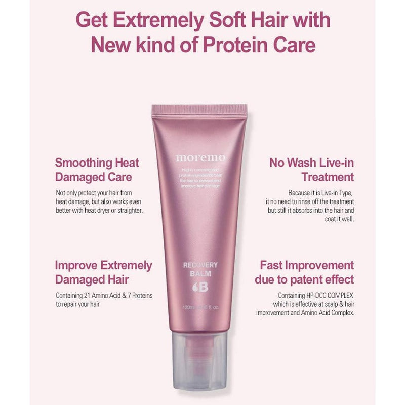 MOREMO Recovery Balm B 120ml Korean haircare Kbeauty Cosmetics