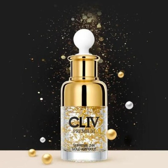 CLIV Supreme 24K Gold Ampoule 30ml Korean skincare Kbeauty Cosmetic