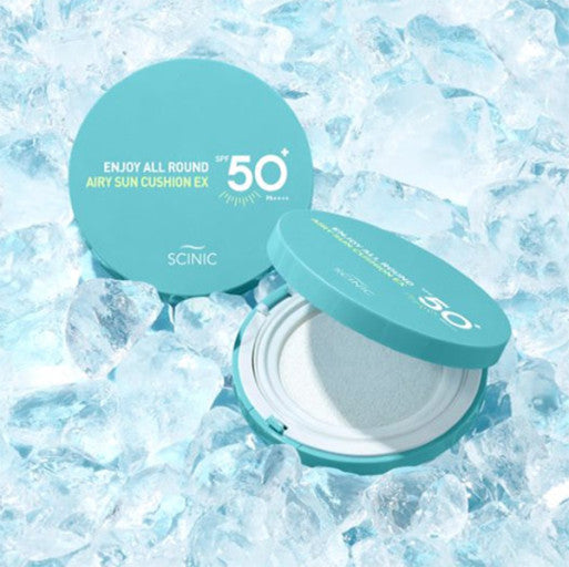 SCINIC Enjoy All Round Airy Sun Cushion EX 25g.