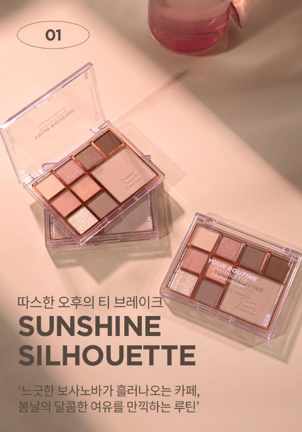 MERZY Your Routine Eye Palette 12.2g.