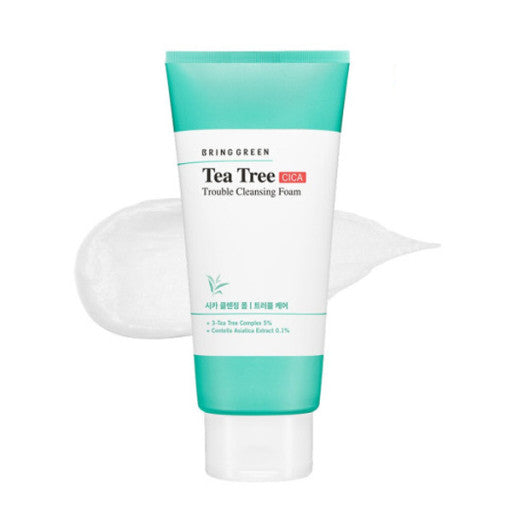 BRING GREEN Tea Tree Trouble Cleansing Foam 300ml.