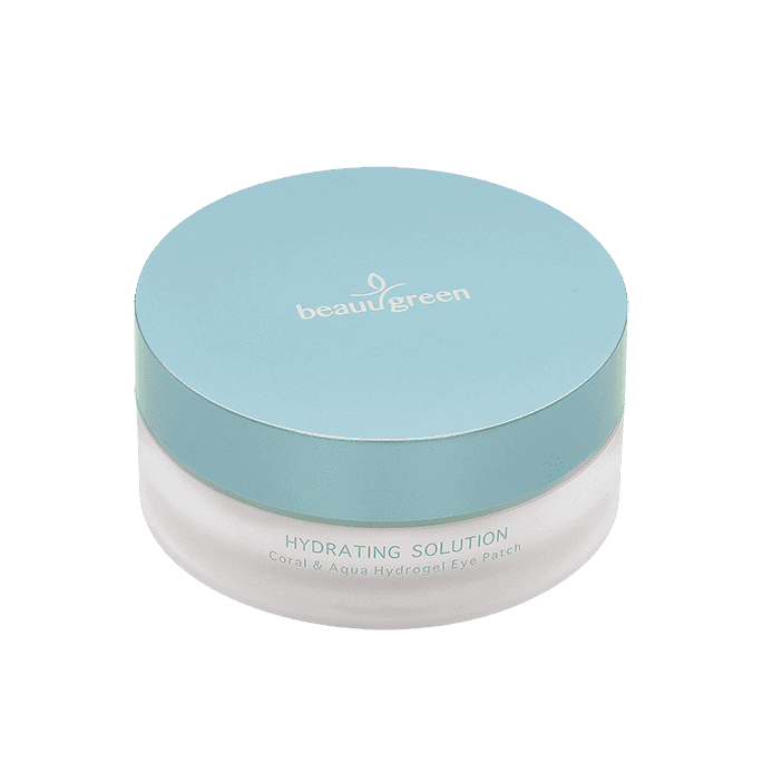 BEAUUGREEN Coral&Aqua Eye Patch (Big Type)/30pair Korean skincare Kbeauty Cosmetic