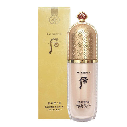 THE HISTORY OF WHOO Essential CC Cream SPF25 PA++ 40ml Korean skincare Kbeauty Cosmetics