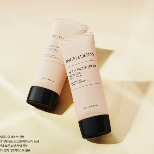 Cooling effect, Protect UV, Hypoallergenic, Aloe vera leaf contained, Whitening