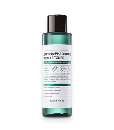 SOME BY MI AHA BHA PHA 30 Days Miracle Toner 150ml Korean skincare Kbeauty Cosmetics