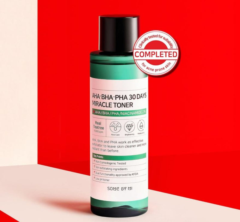 SOME BY MI AHA BHA PHA 30 Days Miracle Toner 150ml Korean skincare Kbeauty Cosmetics