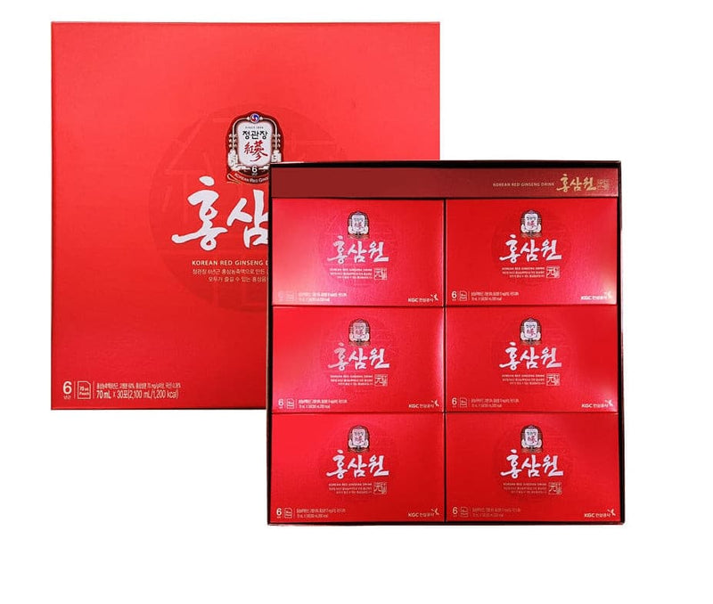CHENG KWAN JANG Red Ginseng Drink 70ml X 30 pack.